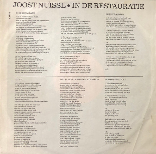 Joost Nuissl : In De Restauratie (LP, Album)