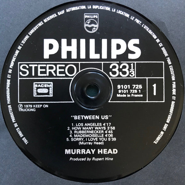 Murray Head : Between Us (LP, Album)