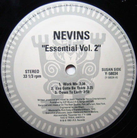 Nevins* : Essential Vol. 2 (12", EP)