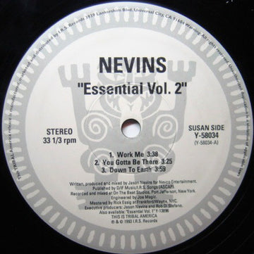 Nevins* : Essential Vol. 2 (12", EP)