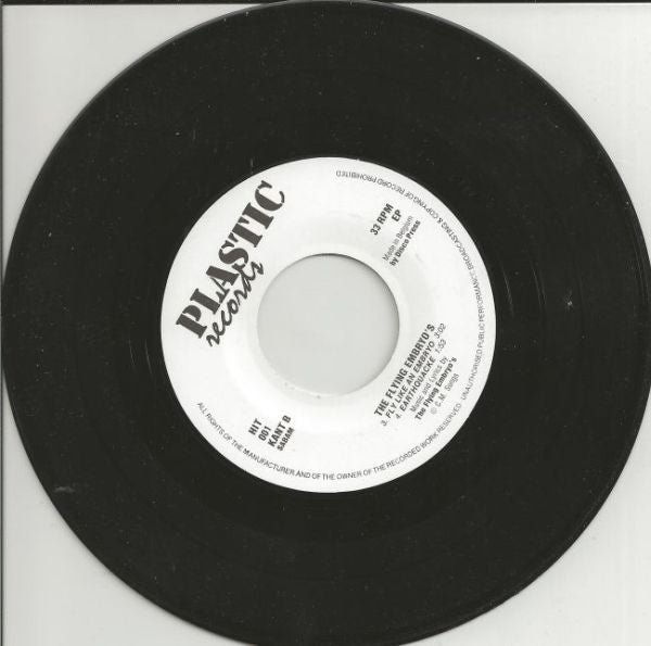 The Flying Embryo's : Television / Everybody Want A Hit (7", EP)