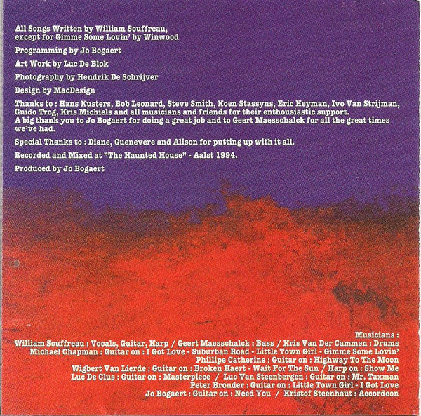 William Souffreau : In My Room (CD, Album)