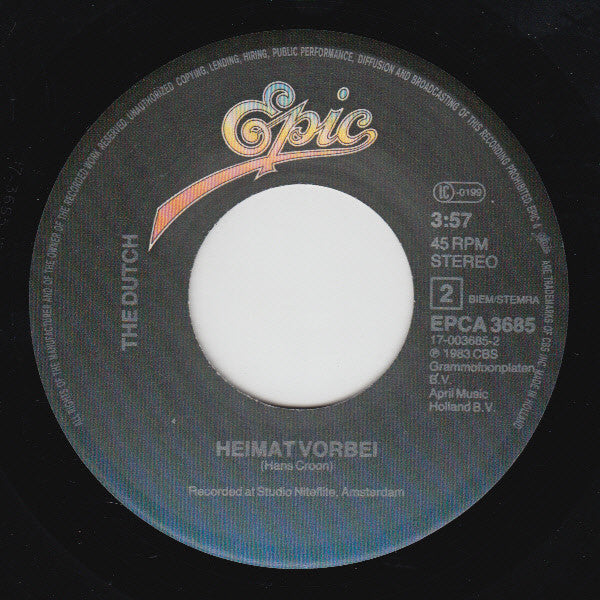 The Dutch : This Is Welfare (7", Single)