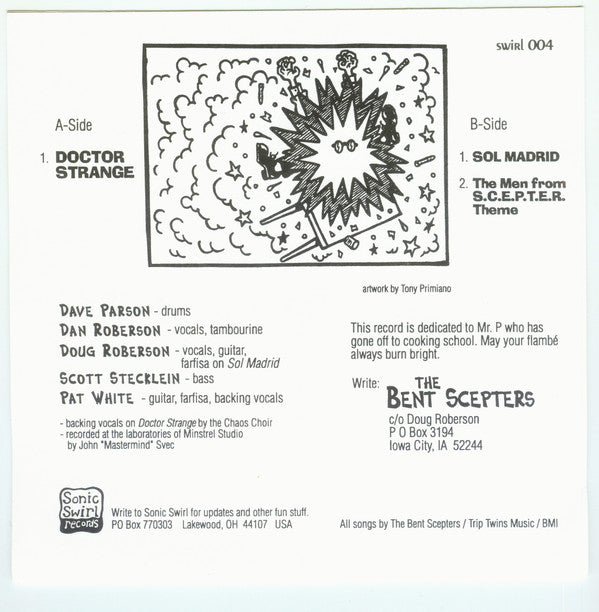 The Bent Scepters : Doctor Strange (7", EP)