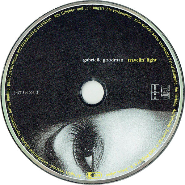 Gabrielle Goodman : Travelin' Light (CD, Album)