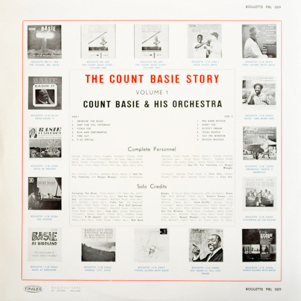 Count Basie Orchestra : The Count Basie Story - Volume One (LP, Comp)