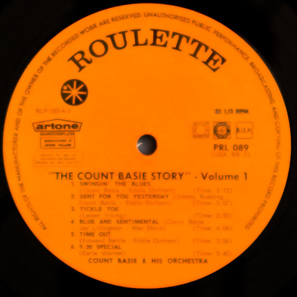 Count Basie Orchestra : The Count Basie Story - Volume One (LP, Comp)