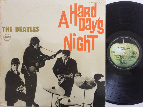 The Beatles : A Hard Day's Night (LP, Album, RE)
