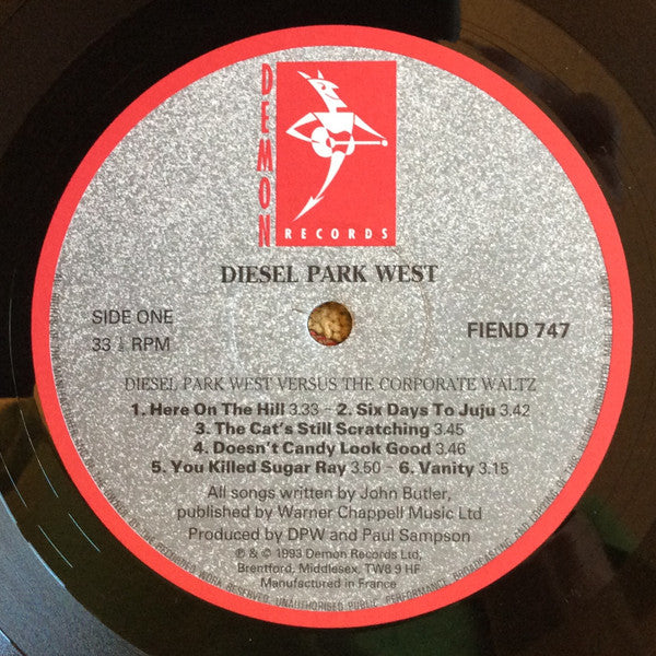 Diesel Park West : Versus The Corporate Waltz (LP, Album + 7", Single, Gre + Ltd)