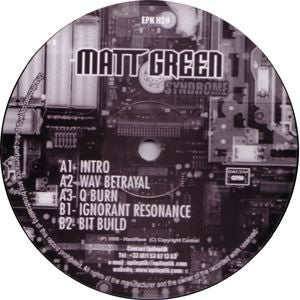 Matt Green : Syndrome (12")