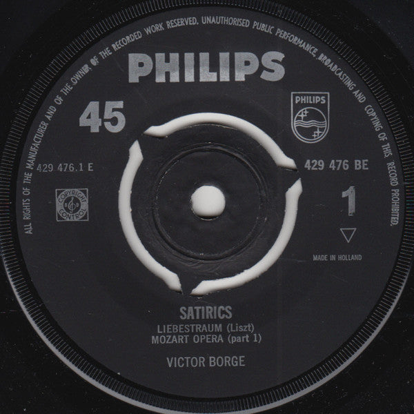 Victor Borge (2) : Satirics (7", EP)