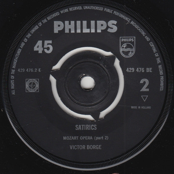 Victor Borge (2) : Satirics (7", EP)