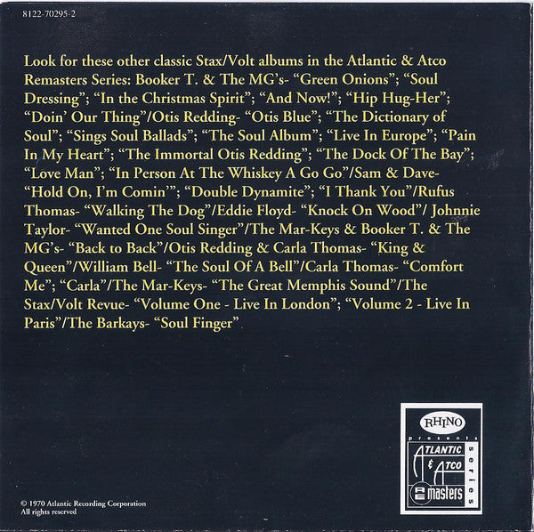 Otis Redding : Tell The Truth (CD, Album, RE, RM, RP)