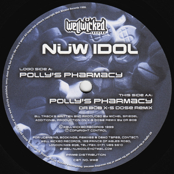 Nüw Idol : Polly's Pharmacy (12")