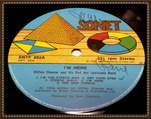 Clifton Chenier And His Red Hot Louisiana Band : I'm Here! (LP, Album)
