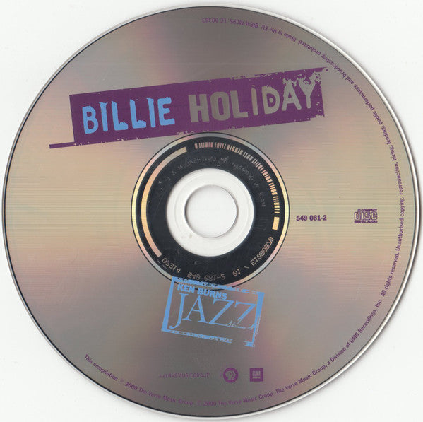 Billie Holiday : Ken Burns Jazz (CD, Comp)