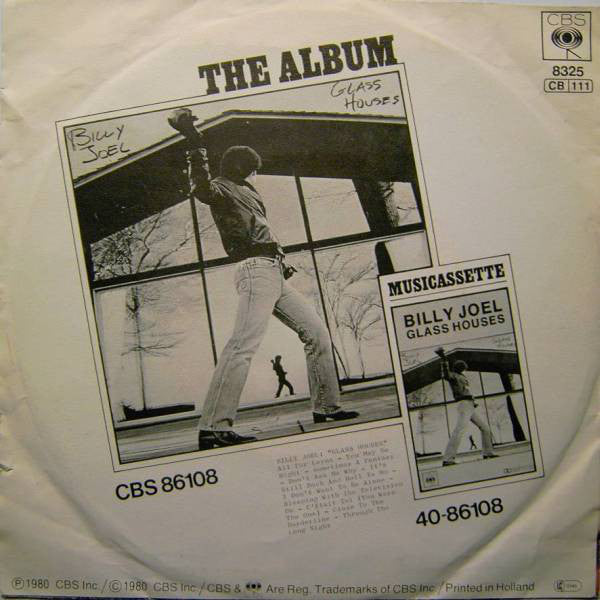 Billy Joel : All For Leyna (7", Single)