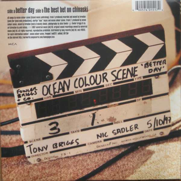 Ocean Colour Scene : Better Day (7", Single, Gat)