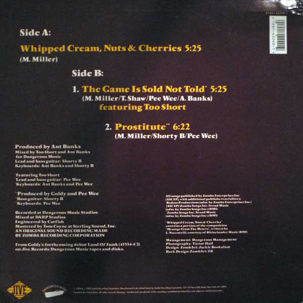 Goldy (2) : Whipped Cream, Nuts & Cherries (12")