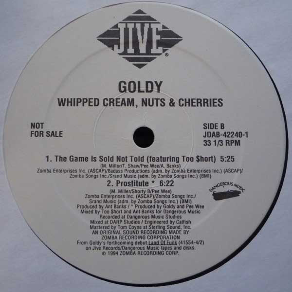 Goldy (2) : Whipped Cream, Nuts & Cherries (12")