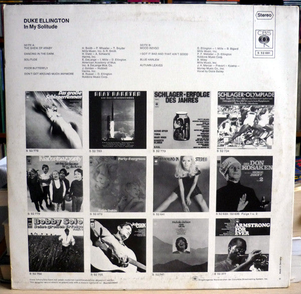 Duke Ellington : In My Solitude (LP, Comp)