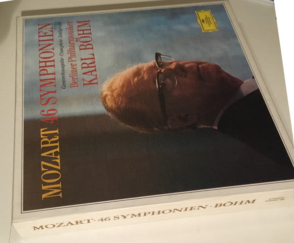 Wolfgang Amadeus Mozart, Karl Böhm, Berliner Philharmoniker : 46 Symphonien Gesamtausgabe, Complete, Integrale (16xLP, Comp + Box)