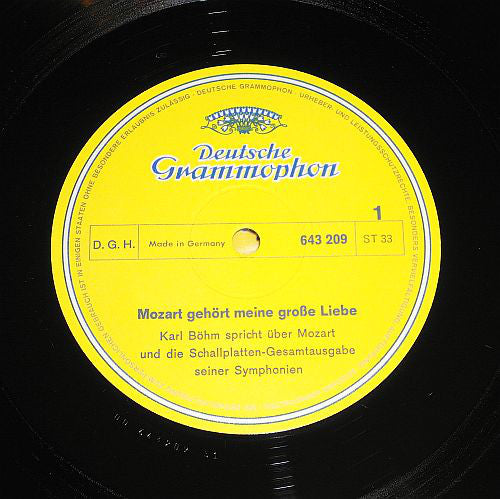 Wolfgang Amadeus Mozart, Karl Böhm, Berliner Philharmoniker : 46 Symphonien Gesamtausgabe, Complete, Integrale (16xLP, Comp + Box)