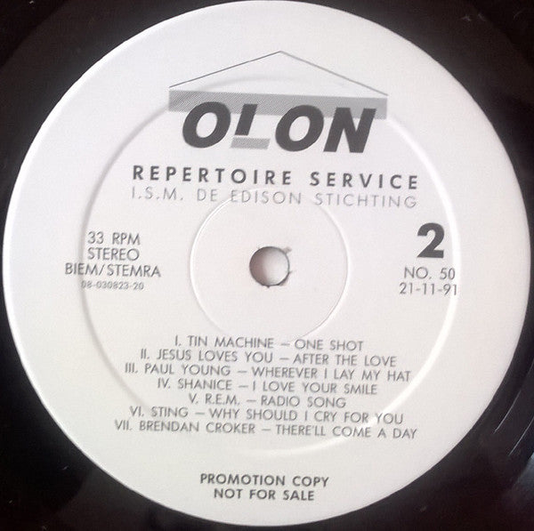 Various : Repertoire Service No. 50 (LP, Comp, Promo)