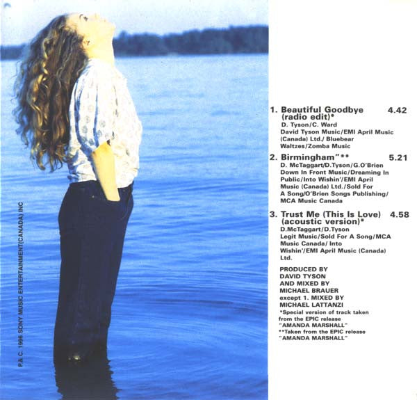 Amanda Marshall : Beautiful Goodbye (CD, Maxi)