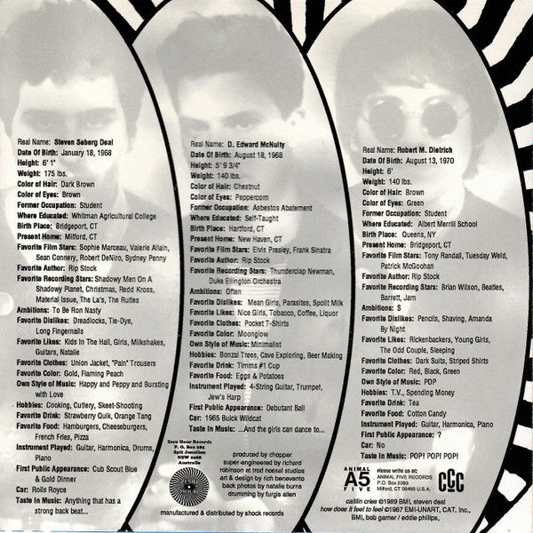 Chopper (12) : How Does It Feel To Feel / Caitlin Cries (7", Single, Blu)