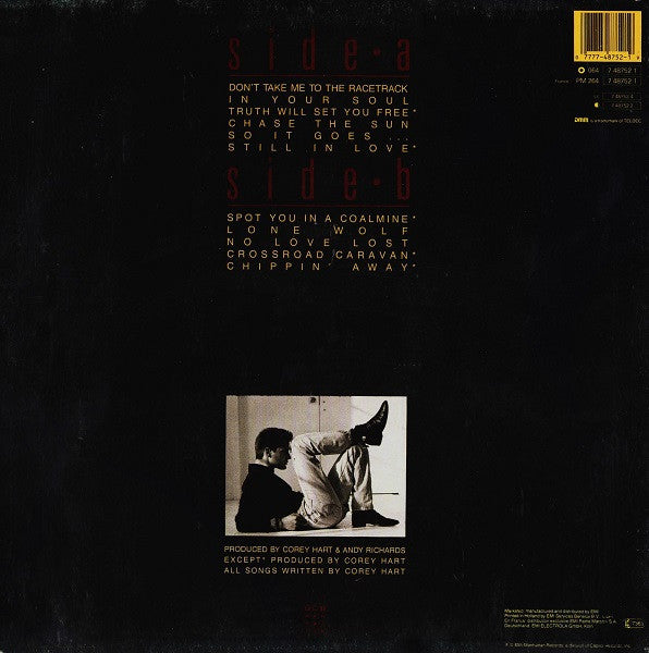 Corey Hart : Young Man Running (LP, Album)