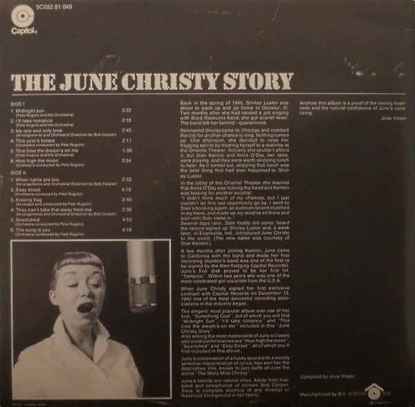 June Christy : The June Christy Story (LP, Comp)