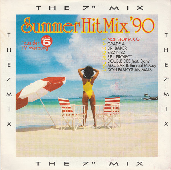 Various : Summer Hit Mix '90 (7", Single, P/Mixed)
