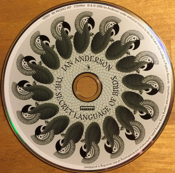 Ian Anderson : The Secret Language Of Birds (CD, Album, Promo)