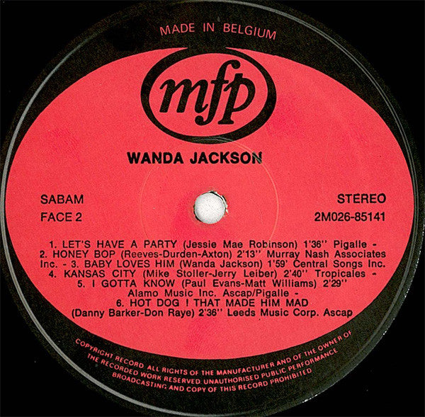 Wanda Jackson : Wanda Jackson (LP, Comp)