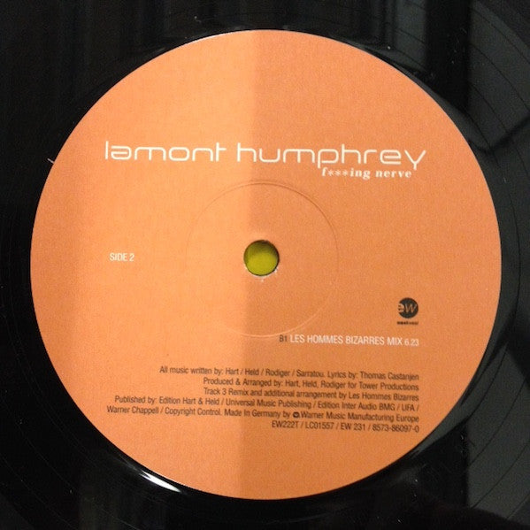 Lamont Humphrey : F***ing Nerve (12")