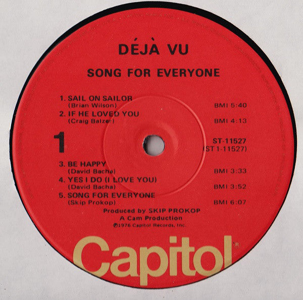 Déjà Vu : Song For Everyone (LP, Album)