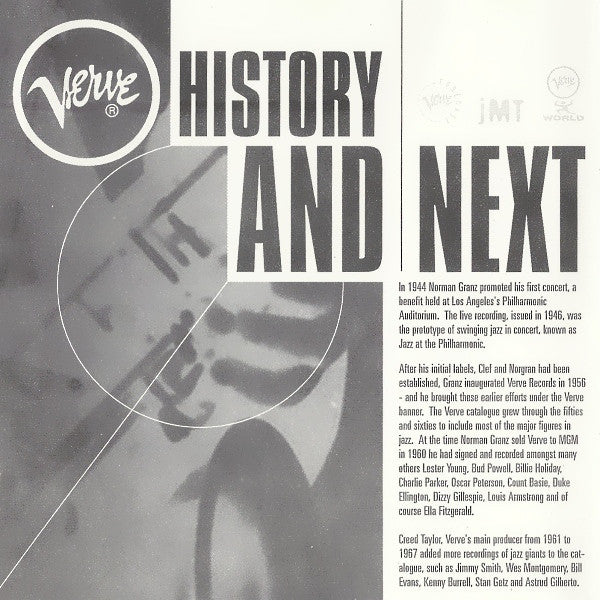 Various : Verve - Next Generation Volume 1 (CD, Comp)