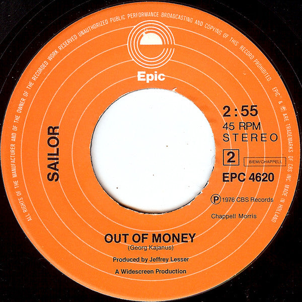 Sailor : Stiletto Heels (7", Single)