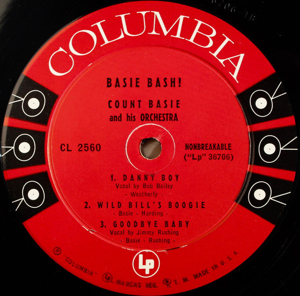 Count Basie Orchestra : Basie Bash! (10")