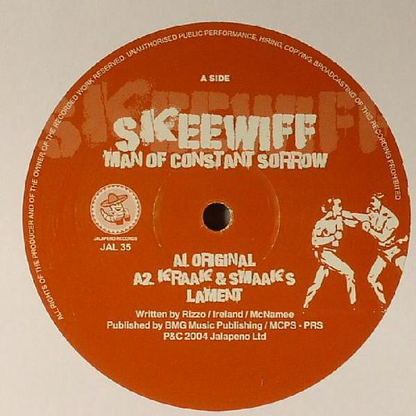 Skeewiff : Man Of Constant Sorrow (12")