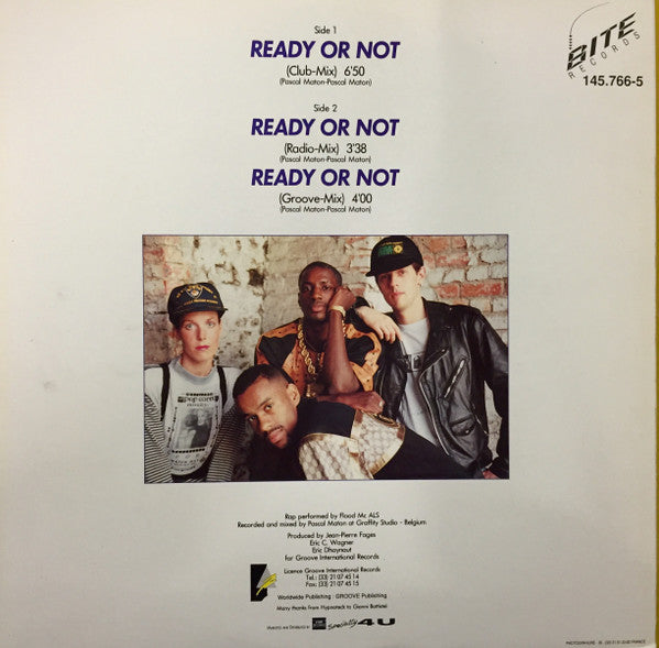 Hypnoteck : Ready Or Not (12", Single)