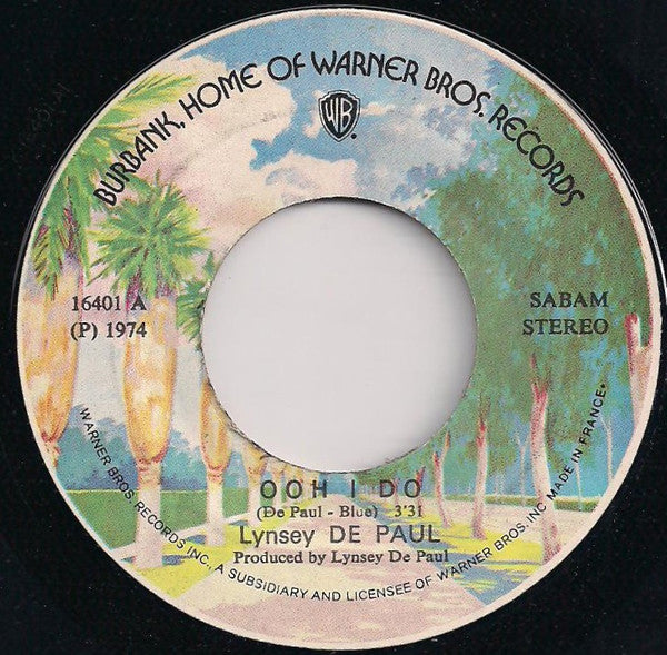 Lynsey De Paul : Ooh I Do (7", Single)