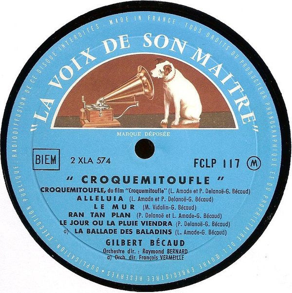 Gilbert Bécaud : Croquemitoufle (LP, Album)