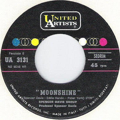 The Spencer Davis Group : After Tea / Moonshine (7")