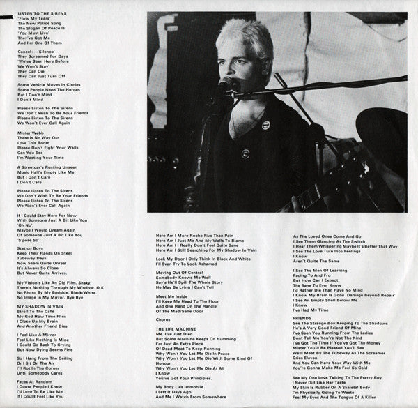 Tubeway Army Featuring Gary Numan : First Album (LP, Album, Spe)