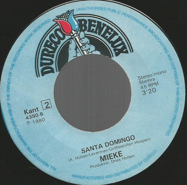 Mieke : Dromenland (7", Single)