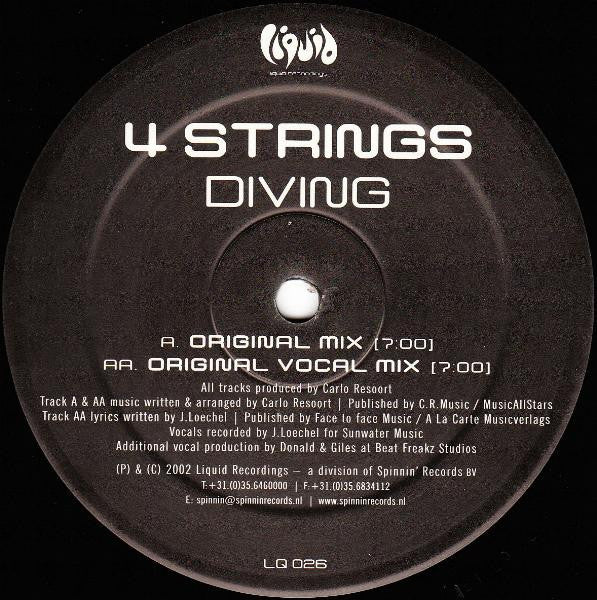 4 Strings : Diving (12")
