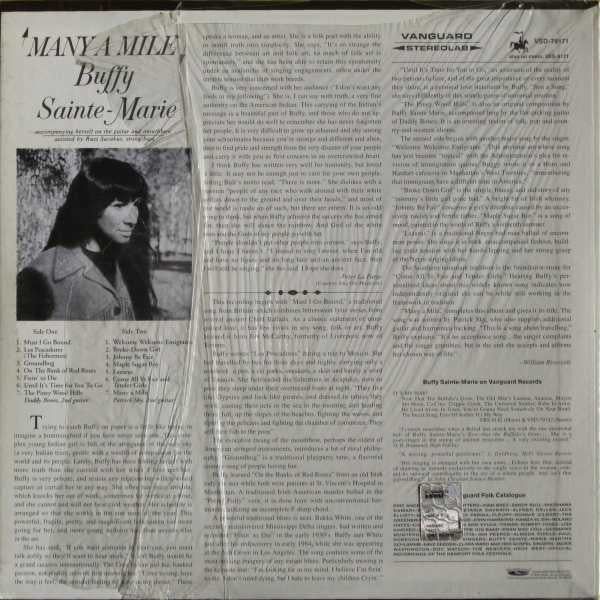 Buffy Sainte-Marie : Many A Mile (LP, Album, RE, 180)