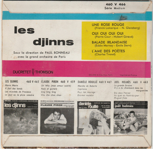 Les Djinns : Une Rose Rouge (7", EP)